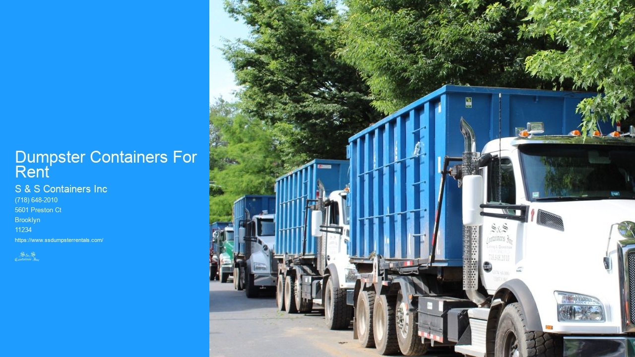 Waste Disposal Containers Rent