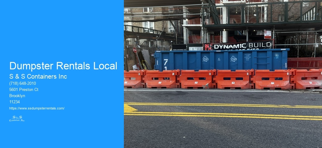 Dumpster Rentals Local