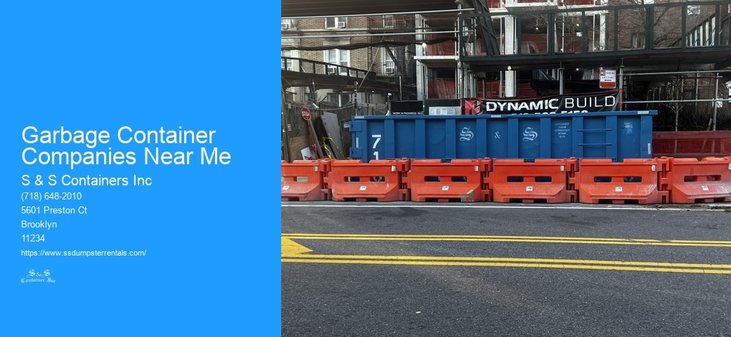 Garbage Container Companies Near Me
