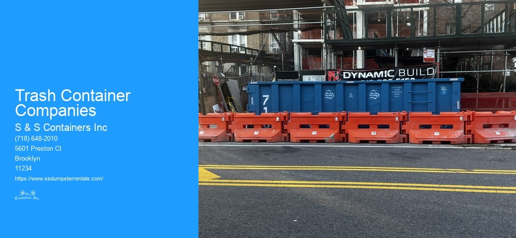 Trash Container Companies